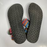 Sanuk multicolored sling back sandals size 10 Photo 5
