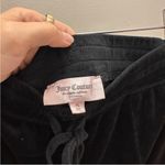 Juicy Couture  Black Velour Y2K lounge wear sweatpants Joggers Photo 2