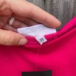 Bryn Walker Rivera Fleece Tunic Top Dress Size Medium Pink Bell Sleeved Sz M New Photo 5