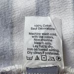 Madewell  Elise Embroidered Sailor Short Sleeve Hoodie V-Neck Women’s XS COASTAL Photo 11