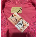 Judith March  Hot Pink Sequin Wrap Mini Dress Long Sleeve Holiday Party Small Photo 10