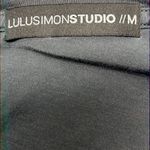 Lulu Simon Studios Soft Fade Scoop Neck “No Coffee No Workee” Gray T Photo 6