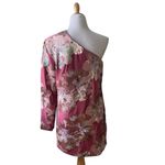 Sabina Musayev Juliette Sequined Velvet Dress in Multi Pink Size Medium Photo 4