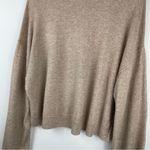 ATM Anthony Thomas Melillo Mock Neck Wool Cashmere Sweater Sz Small Tan Photo 13
