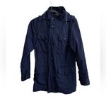 Ralph Lauren LAUREN  Women's Drawstring Waist Button Up Jacket Top TEDO sz S Photo 1