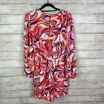 EXPRESS  Vibrant Print Long Sleeve Romper Size Large Photo 3
