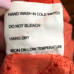 Solitaire SWIM CORAL ORANGE BEACH SUMMER SHORT TUNIC COVER TOP S Photo 6