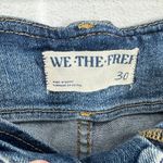 We The Free Womens Blue Denim Jeans Size 30 Distressed Level Up Split Bootcut Photo 2