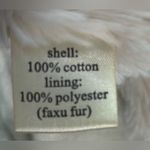 Dylan  XL Oversized Faux Fur Jacket Vest Photo 6