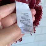 Kate Spade  Red Striped Tassel Long Sleeve Photo 3