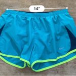 Nike Tempo Women’s Sz L Teal/Navy Athletic Shorts Photo 7