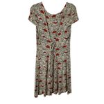 Disney White & Red Winnie the Pooh Floral Design Style Dress Women’s Size 2X Fit Photo 1