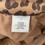 None Cheetah Print Skinny Jeans Size 27 Photo 1