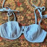 Final price ✨ NWOT Abercrombie & fitch swim top Blue Size M Photo 1