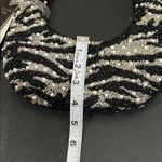 From India To You | Beaded Mini Hobo Bag Black Photo 8