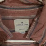 American Eagle  Outfitters Pink Striped Shirt medium Photo 1