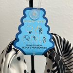 Sunday State | Black, Navy, White & Green Geometric Design Scarfs✨ Black Photo 1