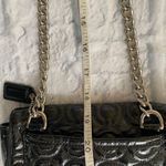 Coach mini shoulder/crossbody bag w/twist latch closure w/satin inner lining 6.5”x5” Photo 10