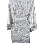Victoria's Secret New I do Victoria’s Secret NWT “Bride” One Size White Satin Rhinestone Robe Photo 2