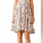 Rebecca Taylor  Floral Silk Shift Dress Dual Lined Size 2 Photo 1
