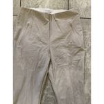 Banana Republic BR Standard Pants Womens 8 Sea Salt White Slim Pull On Stretch Office Wear Photo 1