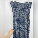 Timing  size Large one piece‎ blue and white wide leg pants Photo 4