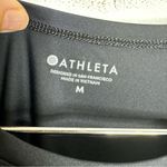 Athleta  Black‎ Sleeveless A-Line Crew Neck Mesh Lined Tennis Athletic Dress M CP Photo 2