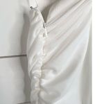 Love by Design LOVE X DESIGN Jumpsuit Womens Size M White One Shoulder Wide Leg Draped Top Photo 5