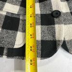 Twenty One  wool blend belted puff short sleeve buffalo plaid top jacket Y2K M Photo 9