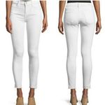 Current/Elliott The Stiletto Skinny Jeans Released Hem White Sugar Ankle 26 Photo 15