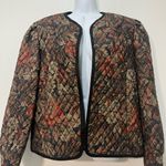 Sag Harbor Women's Quilted Floral Puffer Jacket Photo 6