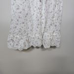Rachel Ashwell  Shabby‎ Chic Ruffle Nightgown Womens Sz M Cottagecore Prairie Photo 2