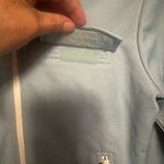 Adidas Light Blue and White vintage Jacket Photo 2
