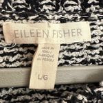 Eileen Fisher  Boxy Sweater Black Women's Size Large Round Neck Pullover Photo 4