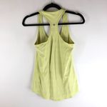 Lululemon  Womens Athletic Tank Top Racerback Stripe Textured Workout Yellow 6 Photo 1