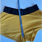 Victoria's Secret  PINK sz M Womens Yellow Logo Campus Shorts Lounge Sleep Casual Photo 10