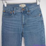 Madewell NEW Kick Out Crop Jeans in Cherryville Wash: Raw-Hem Edition, 24 Photo 3