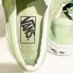 Vans  Size 8‎ Green Fashion Sneakers Fabric Women Low Top Sneaker Photo 4