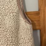 Thread and Supply Tan Sherpa Zip Up Vest Photo 6