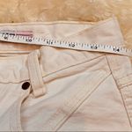 Vintage Zena super high off white button fly jeans Size 8 Photo 7