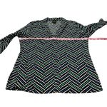 Worthington 3/$15 stretchy blouse with cropped sleeves Photo 2