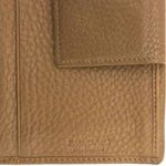 BVLGARI  Logo Mania Beige Canvas Leather Long Bifold Wallet, 7.5"x4.1" Photo 7
