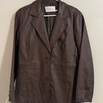 Mustard Seed  Chocolate Brown Jacket Photo 0
