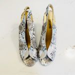 Paul Green  Avanti Peep Toe Slingback | Silver Pebble | NIB | 9.5 Photo 5