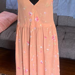 Christy Dawn Coral Floral "The Lincoln" Dress. Size Small (?) Photo 0