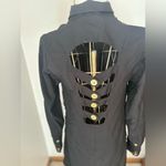 NWT Rachael Roy cutout back shirt dress size 4 Black Photo 9