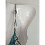 ZARA Blue & White Satin Effect Paisley Mini Slip Dress Womens XS Y2K Retro Photo 7