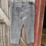 Abercrombie & Fitch The Ankle Straight Ultra High Rise 18S 34 Grey Wash Photo 1