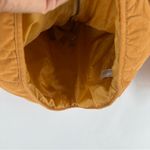 Universal Threads Universal Thread Quilted Corduroy Jacket‎ Mustard Full Zip Front Collarless XS Photo 5