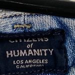 Citizens of Humanity Rocket Crop Skinny Jeans 24W Distressed Ripped Denim Photo 1